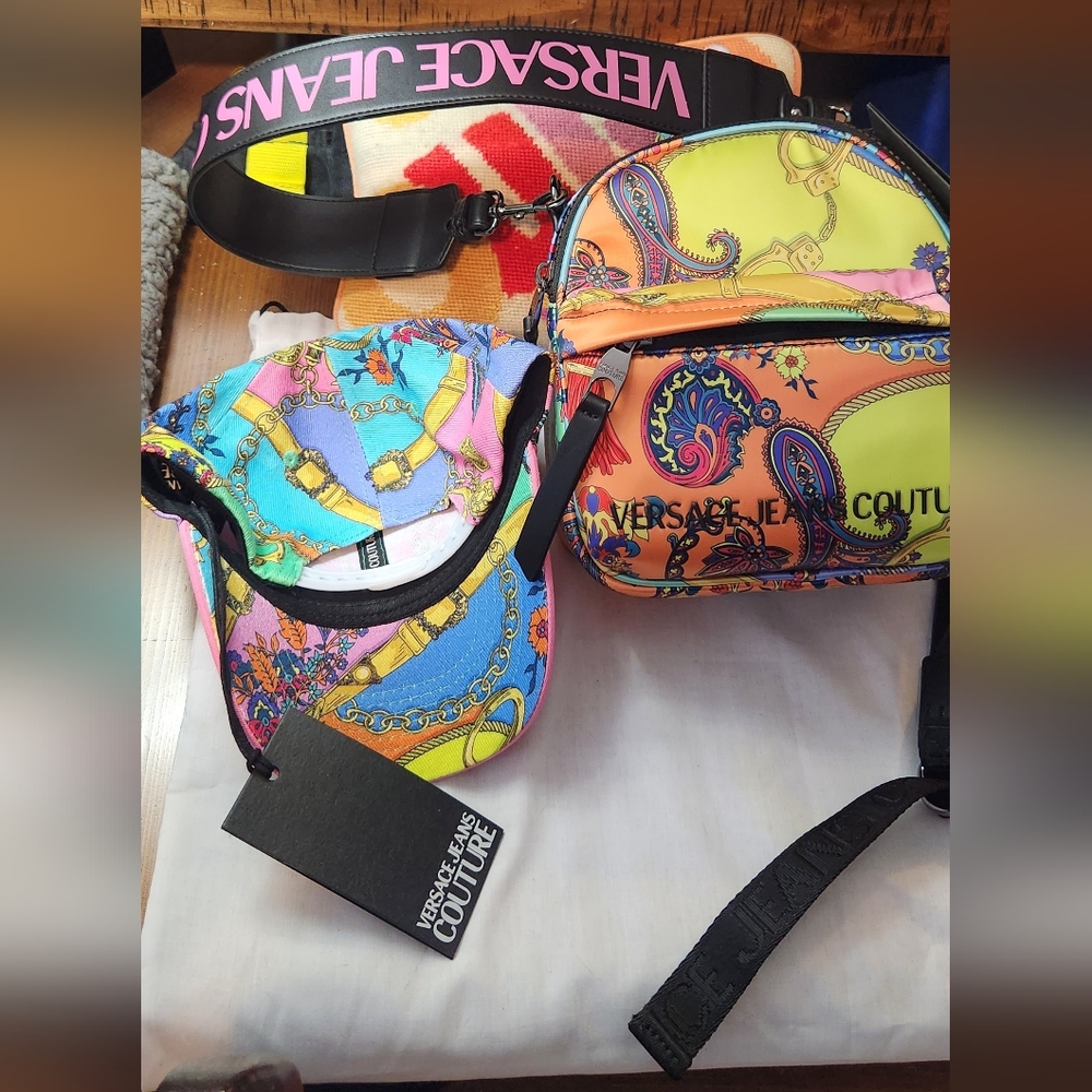 Versace Backpack and Hat RARE! - Picture 3 of 15
